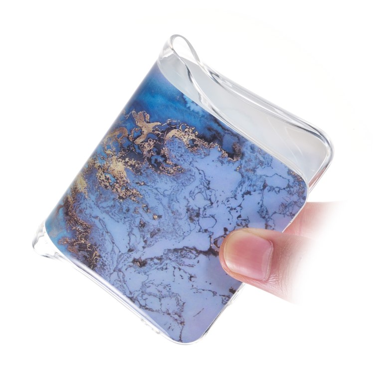Marble Pattern IMD TPU Soft Back Case for Samsung Galaxy A30 / A20 - Style G-4