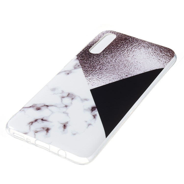 Marble Pattern Printing IMD TPU Phone Case for Samsung Galaxy A70 - Style A-3