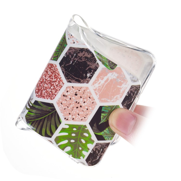 Marble Pattern Printing IMD TPU Phone Case for Samsung Galaxy A50 / A30 / A20 - Style I-4