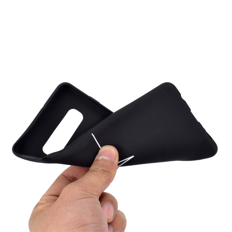 Estuche De Impresión Mate De TPU Con Estampado Mate Para Samsung Galaxy S10 - ECG-5