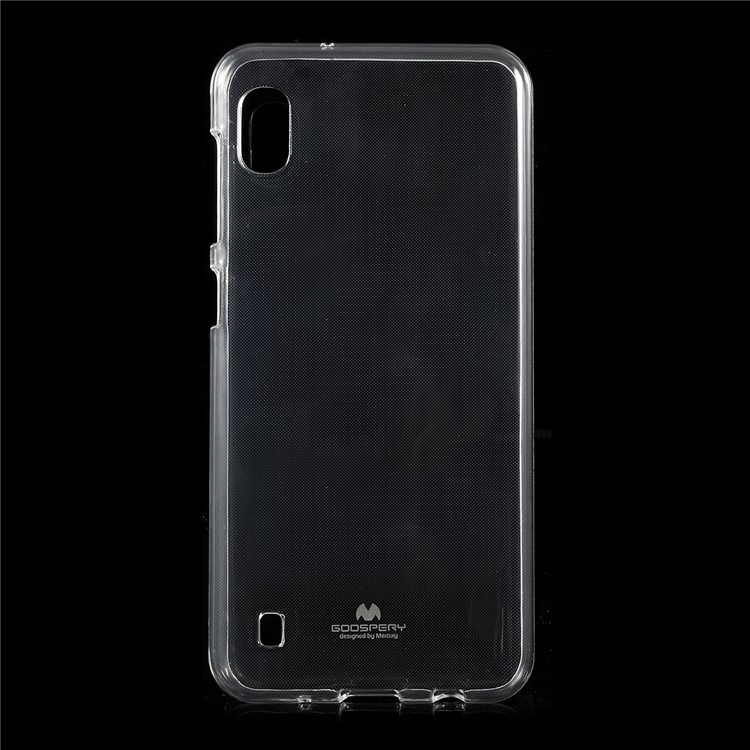 MERCURY GOOSPERY Glitter Powder TPU Phone Case Accessory for Samsung Galaxy A10 - Transparent-4