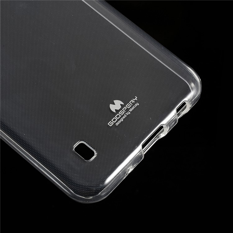 MERCURY GOOSPERY Glitter Powder TPU Phone Case Accessory for Samsung Galaxy A10 - Transparent-6