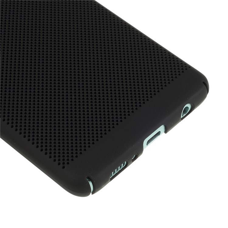 For Samsung Galaxy S10 Rubberized Heat Dissipation PC Case - Black-5