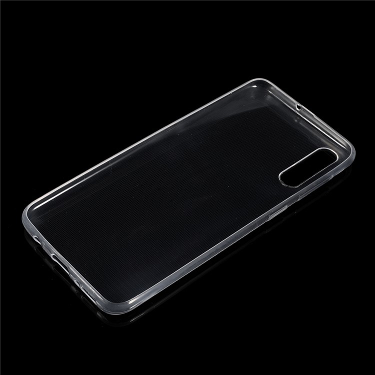 0.5mm Ultra-thin Transparent TPU Mobile Phone Back Case for Samsung Galaxy A50-5