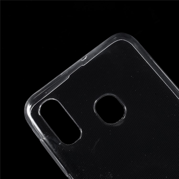 0.5mm Ultra Thin Clear Soft TPU Protection Mobile Phone Shell for Samsung Galaxy A30-2