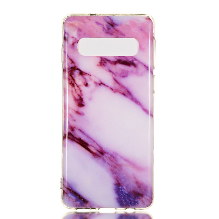 Marble Pattern IMD TPU Case for Samsung Galaxy S10 5G - Style A-2