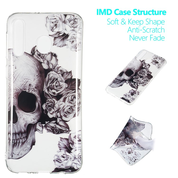 

Pattern Printing IMD TPU Case for Samsung Galaxy M30/A40s - Cool Skull, Galaxy M30