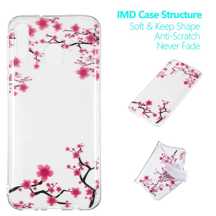 

Pattern Printing IMD TPU Shell for Samsung Galaxy M20 - Vivid Flowers, Galaxy M20