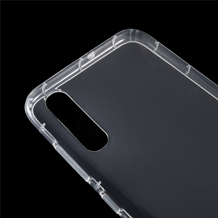 Shockproof Clear TPU Phone Case for Samsung Galaxy A70-2