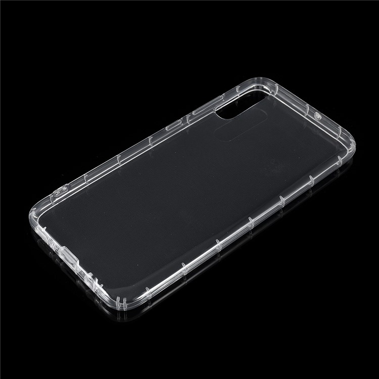 Shockproof Clear TPU Phone Case for Samsung Galaxy A70-4