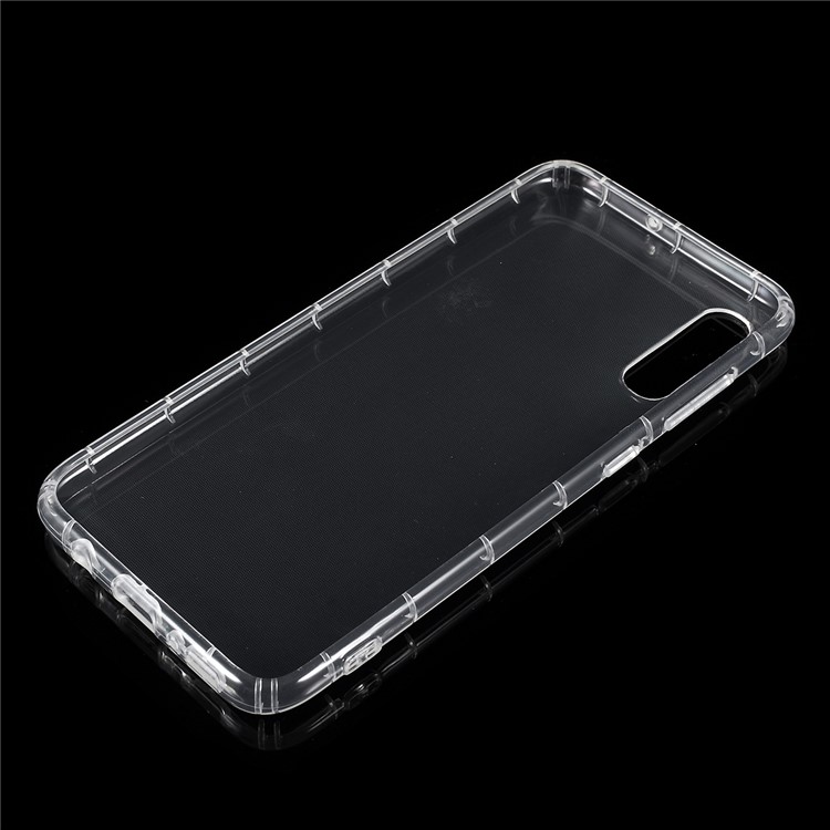 Shockproof Clear TPU Phone Case for Samsung Galaxy A70-5