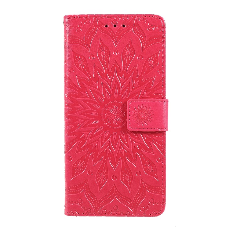 

Imprint Sunflower Wallet Leather Stand Case for Samsung Galaxy A30/A20 - Rose, Galaxy A30