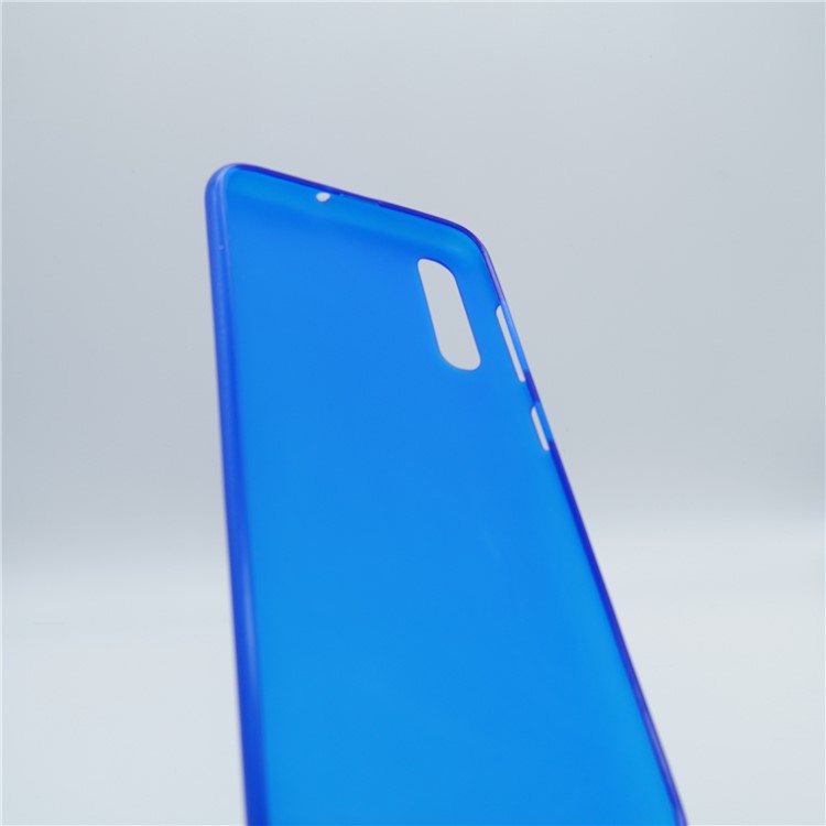 Double-sided Matte TPU Case for Samsung Galaxy A50 - Blue-4