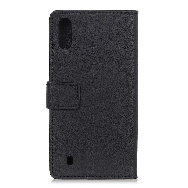 Wallet Leather Stand Case for Samsung Galaxy A10 - Black-3