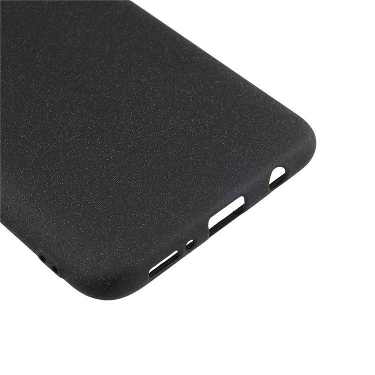 Caso De TPU Fosco Pele-toque Para A Galáxia De Samsung A50 - Preto-5