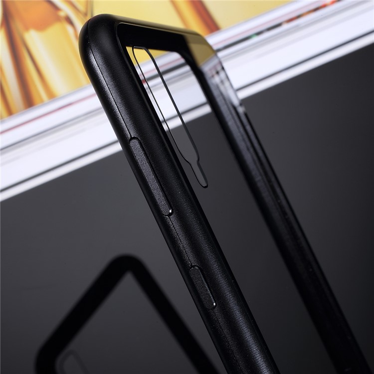 Embalagem Magnética Do Telefone De Vidro Moderado Da Atração Para A Galáxia A50 De Samsung - Preto-5