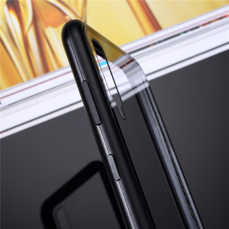 Embalagem Magnética Do Telefone De Vidro Moderado Da Atração Para A Galáxia A50 De Samsung - Preto-6