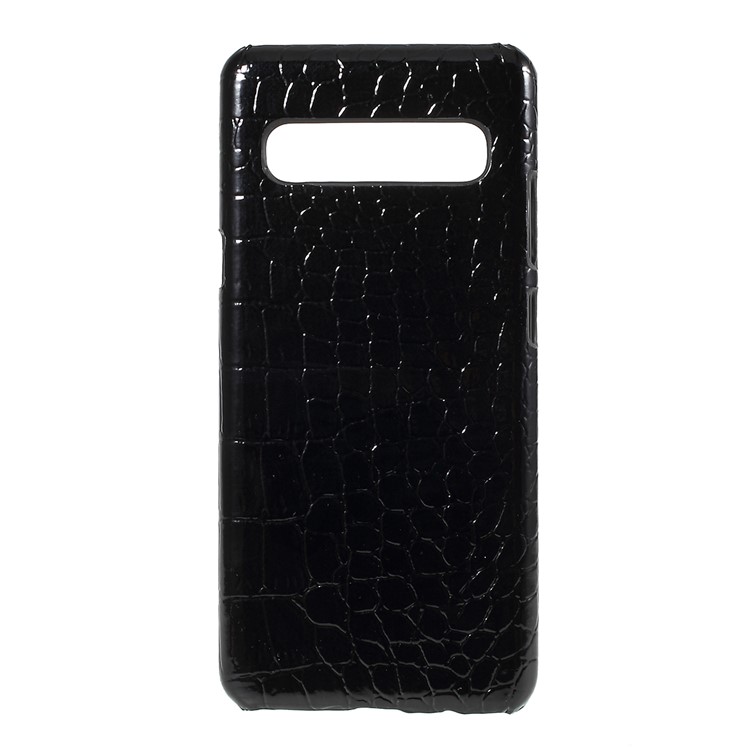 

PU Leather Coated Hard PC Case for Samsung Galaxy S10 5G - Crocodile Texture, Galaxy S10 5G
