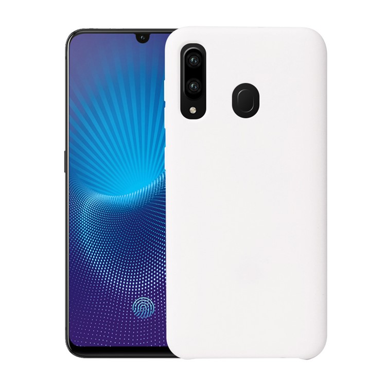 

HOWMAK Прорезиненная Шелковистая Гелевая Крышка ТПУ Для Samsung Galaxy M20 - Белый, Galaxy M20