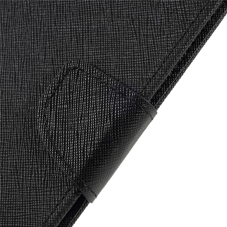 MERCURY GOOSPERY Leather Wallet Case for Samsung Galaxy A40 - Black-6