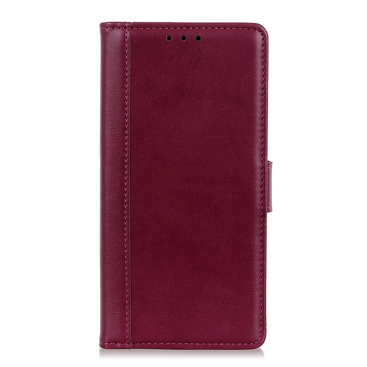 Wallet Leather Stand Case for Samsung Galaxy A2 Core - Red-4