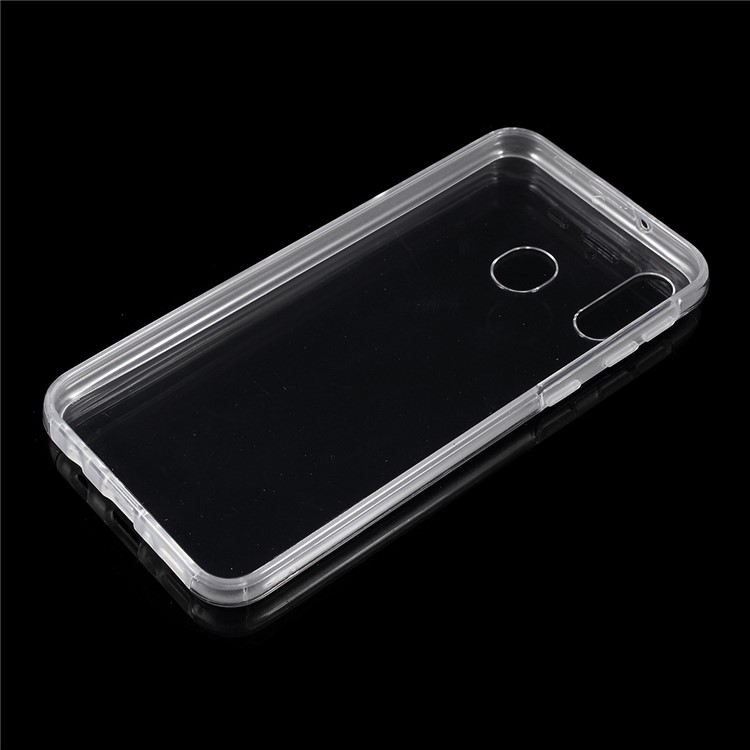 Transparent PC + TPU Hybrid Cell Phone Shell for Samsung Galaxy M20-2