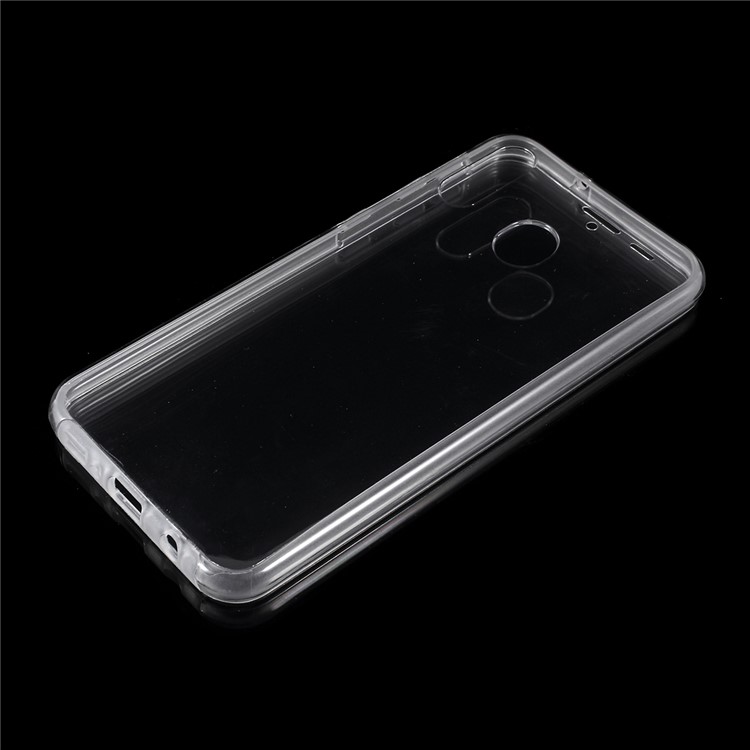 Transparent PC + TPU Hybrid Cell Phone Shell for Samsung Galaxy M20-3