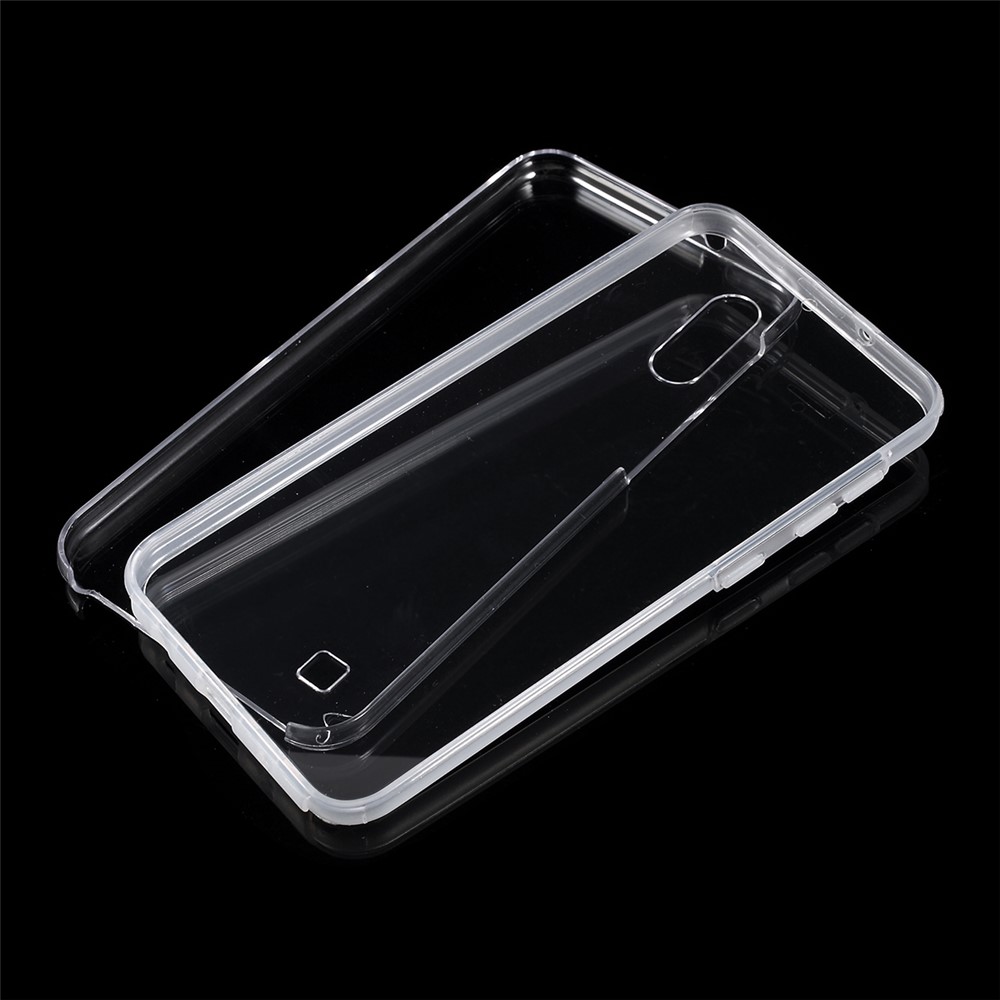 Transparent TPU+PC Detachable 2-in-1 All-wrapped Phone Case for Samsung Galaxy M10 / Galaxy A10-1