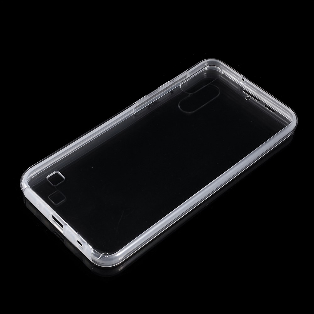 Transparent TPU+PC Detachable 2-in-1 All-wrapped Phone Case for Samsung Galaxy M10 / Galaxy A10-3