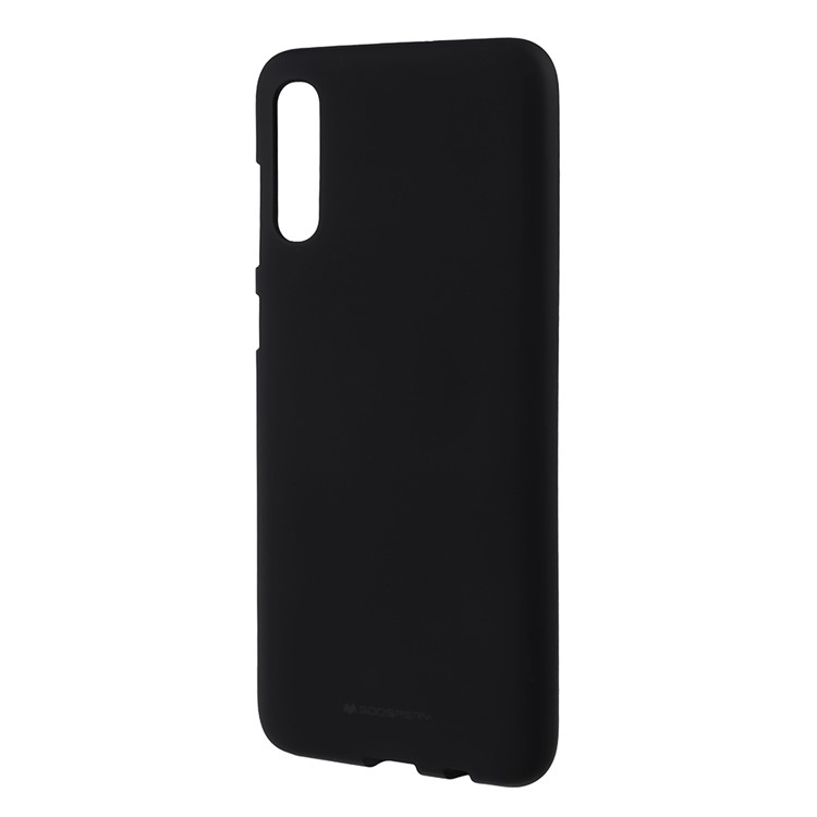 MERCURY GOOSPERY Matte Skin TPU Case for Samsung Galaxy A70 - Black-2