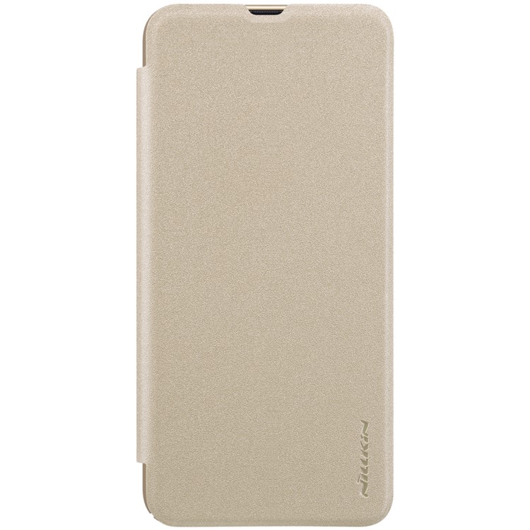 

NILLKIN Sparkle Series PU Leather Mobile Flip Case for Samsung Galaxy A50 / A50s / A30s - Gold, Galaxy A50s