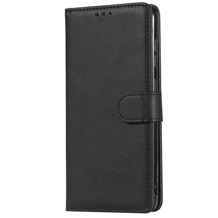 Magnetic Detachable 2-in-1 Wallet Leather Stand Case for Samsung Galaxy A70 - Black-2