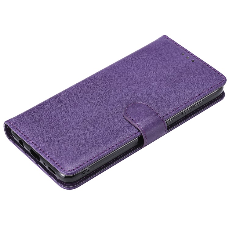 Magnetic Detachable 2-in-1 Wallet Leather Stand Case for Samsung Galaxy A70 - Purple-8