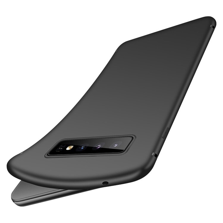 NXE Soft Series Ultra-thin Matte TPU Mobile Cover for Samsung Galaxy S10 - Black-3