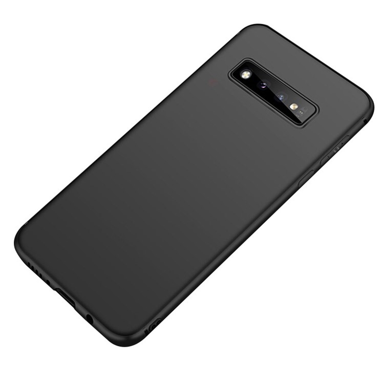 NXE Soft Series Ultra-thin Matte TPU Mobile Cover for Samsung Galaxy S10 - Black-4