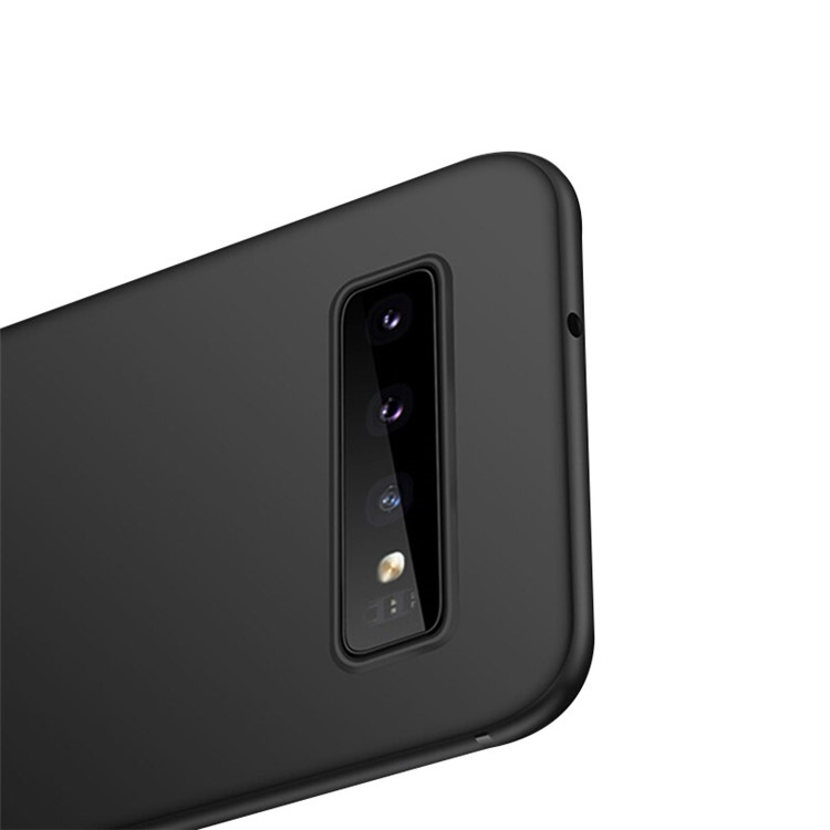 NXE Soft Series Ultra-thin Matte TPU Mobile Cover for Samsung Galaxy S10 - Black-5