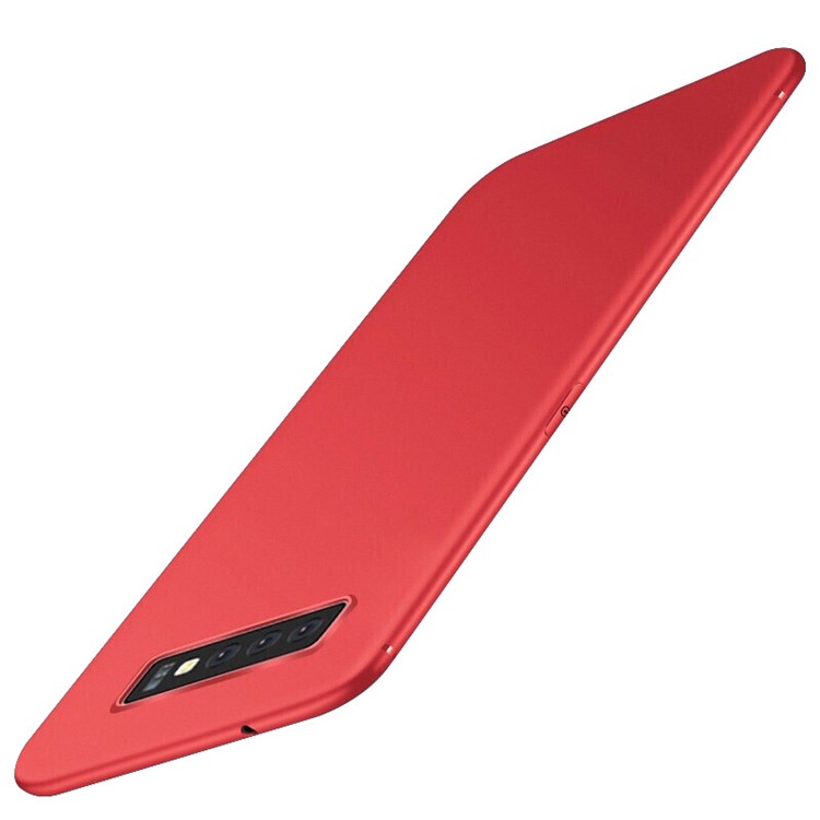 NXE Soft Series Ultra-thin Matte TPU Mobile Cover for Samsung Galaxy S10 - Red-2