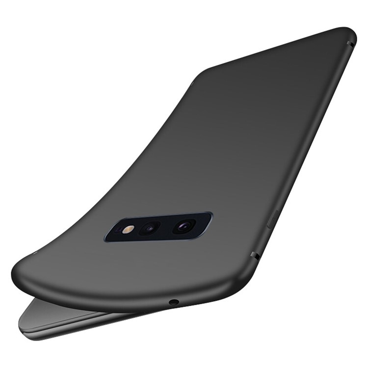 NXE Soft Series Ultra-thin Matte TPU Case for Samsung Galaxy S10e - Black-3