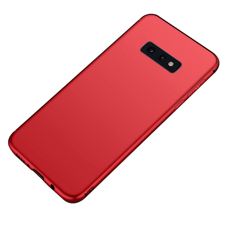 NXE Soft Series Ultra-thin Matte TPU Case for Samsung Galaxy S10e - Red-4