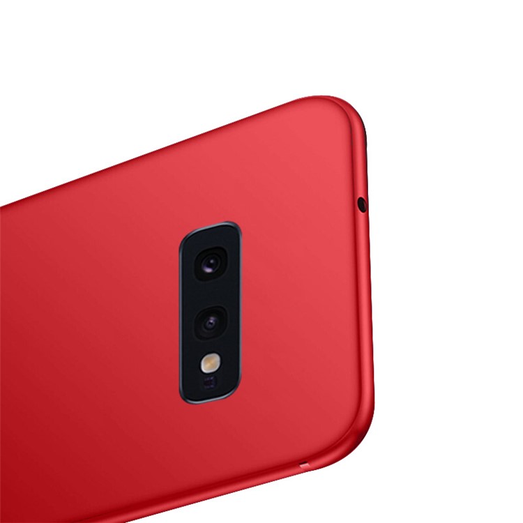 NXE Soft Series Ultra-thin Matte TPU Case for Samsung Galaxy S10e - Red-5