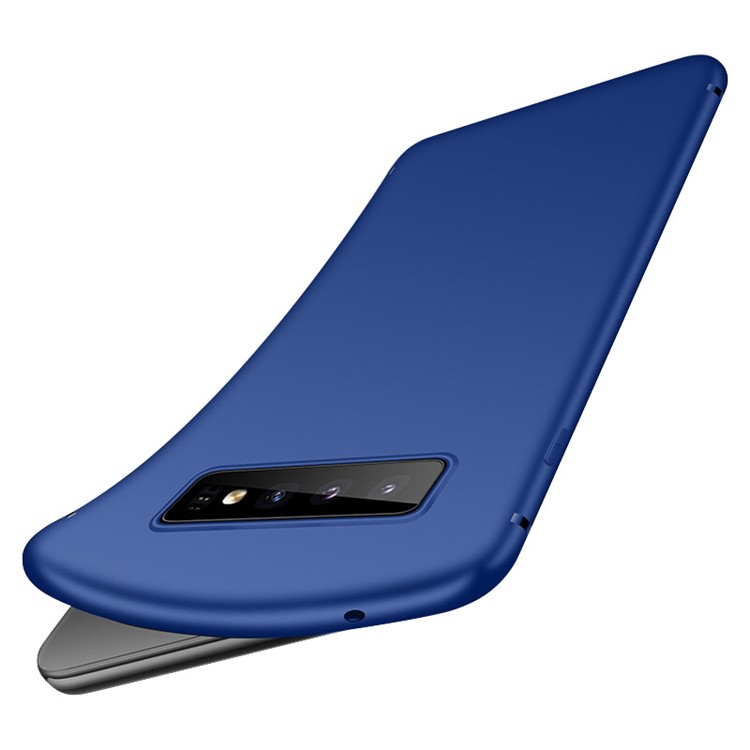 NXE Soft Series Ultra-thin Matte TPU Phone Cover for Samsung Galaxy S10 Plus - Blue-3