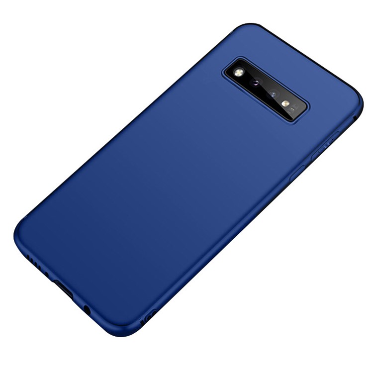 NXE Soft Series Ultra-thin Matte TPU Phone Cover for Samsung Galaxy S10 Plus - Blue-4