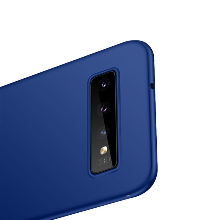 NXE Soft Series Ultra-thin Matte TPU Phone Cover for Samsung Galaxy S10 Plus - Blue-5