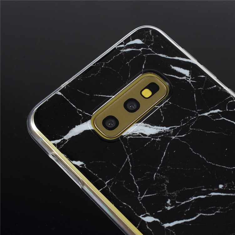 Marble Pattern Glossy IMD TPU Case for Samsung Galaxy S10e - Style A-5