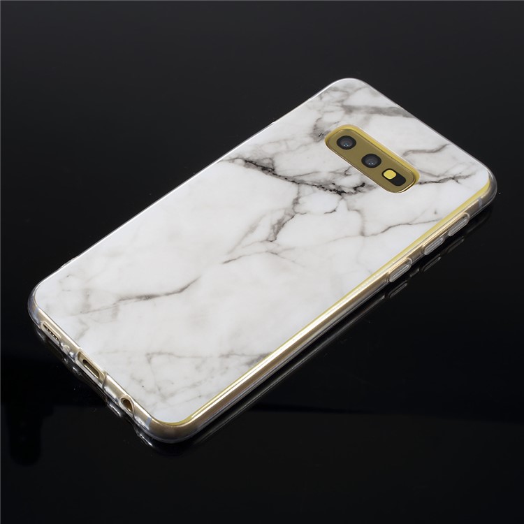 Marble Pattern Glossy IMD TPU Case for Samsung Galaxy S10e - Style B-4