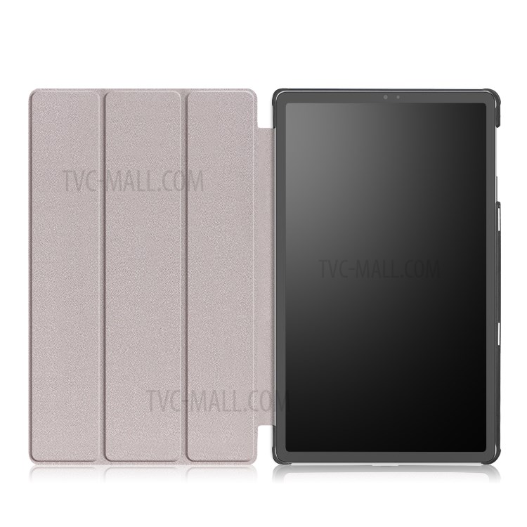 Pattern Printing Tri-fold Stand PU Leather Smart Case for Samsung Galaxy Tab S5e SM-T720/SM-T725 - Wintersweet-10