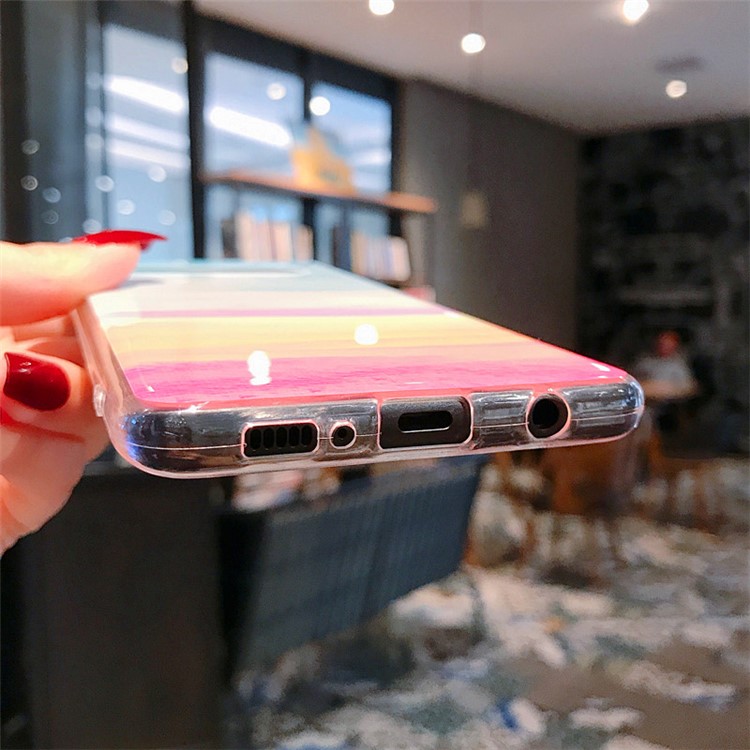 Marble Pattern IMD Glossy TPU Case for Samsung Galaxy S10 Plus - Style A-3