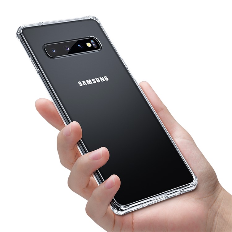 

BENKS 0,7 Мм Прозрачное Стекло Назад ТПУ Чехол Для Телефона Для Samsung Galaxy S10 Плюс, Galaxy S10 Plus