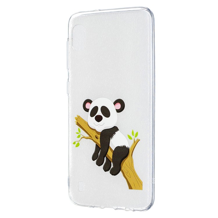 Teste Padrão Dos Desenhos Animados Que Imprime O Caso Macio Do Telemóvel De TPU Para A Galáxia A10 De Samsung - Ramo De Panda-5
