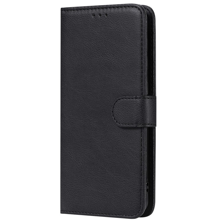 Magnetic Detachable 2-in-1 Wallet Leather Stand Case for Samsung Galaxy M10 - Black-2